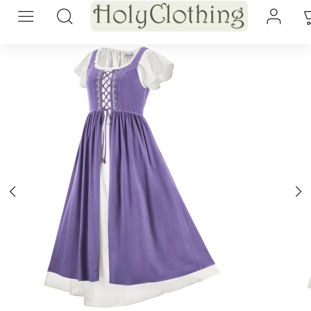 HolyClothing Liesl Overdress Set NWT